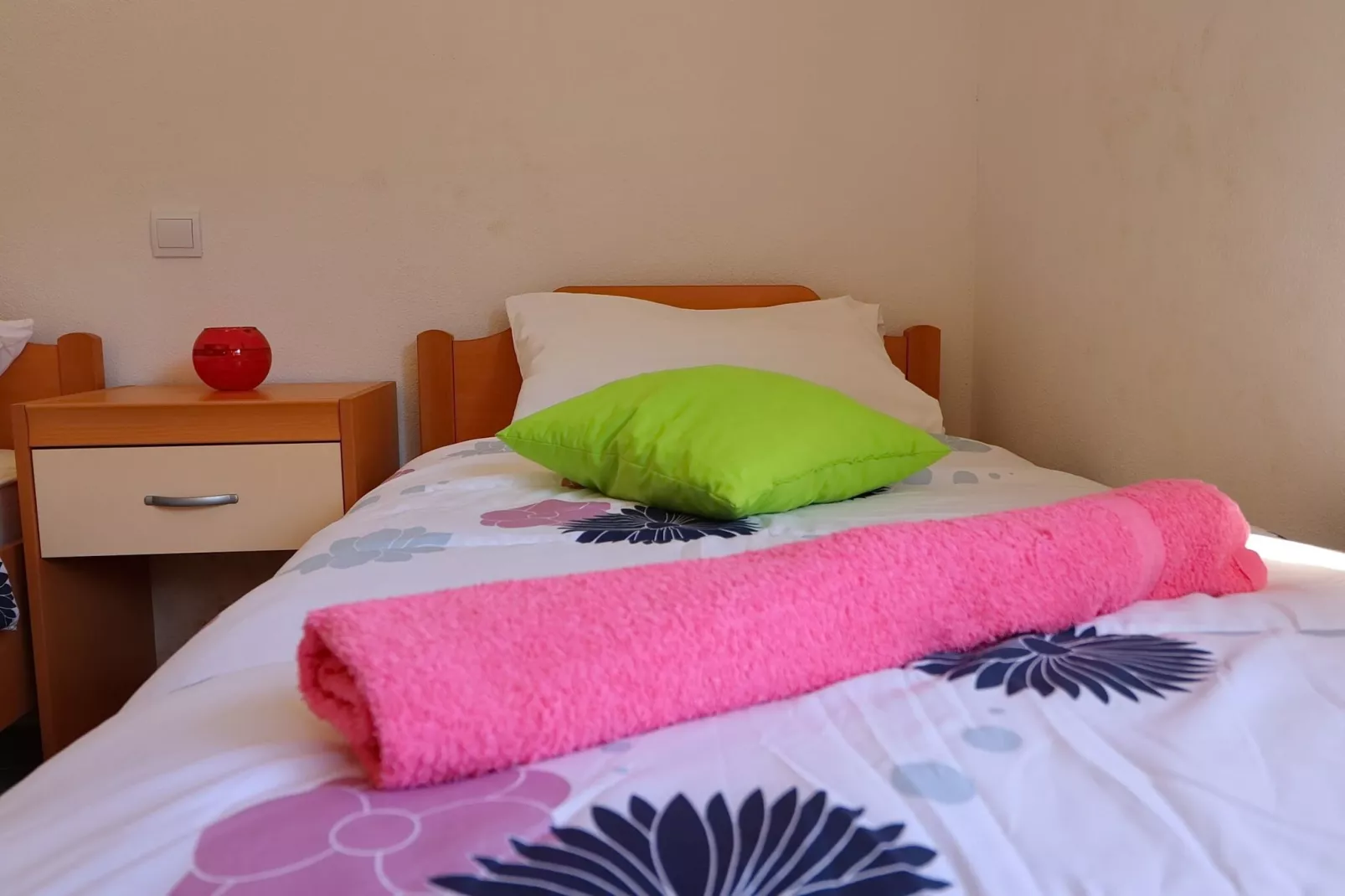 Apartment Belin Mljet - One Bedroom Apartment with Terrace and Sea View-Bedroom