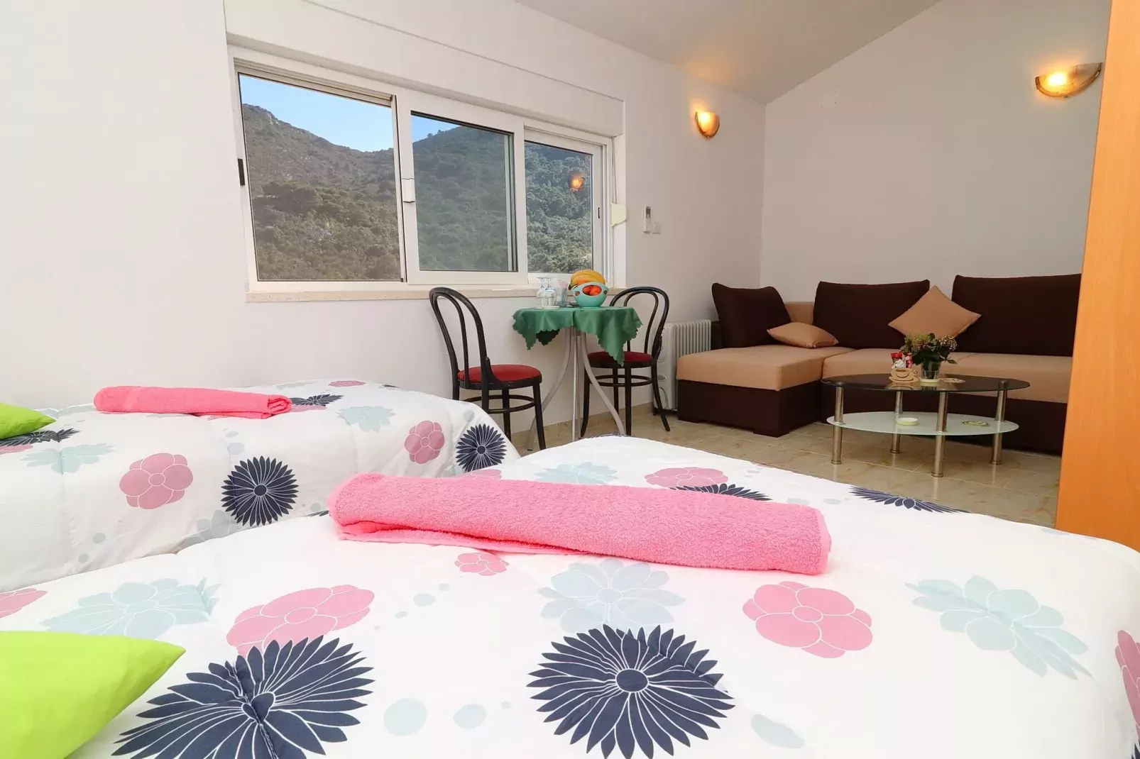 Apartment Belin Mljet - One Bedroom Apartment with Terrace and Sea View-Bedroom