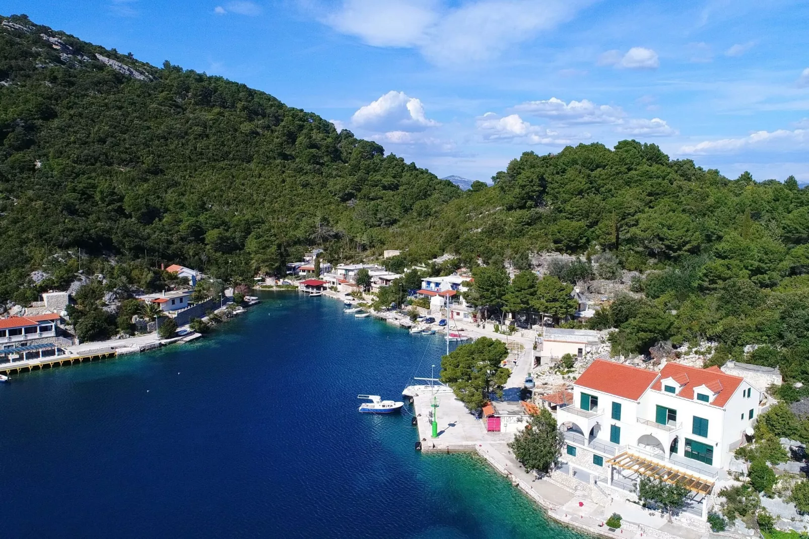 Apartment Belin Mljet - One Bedroom Apartment with Terrace and Sea View-Outdoor