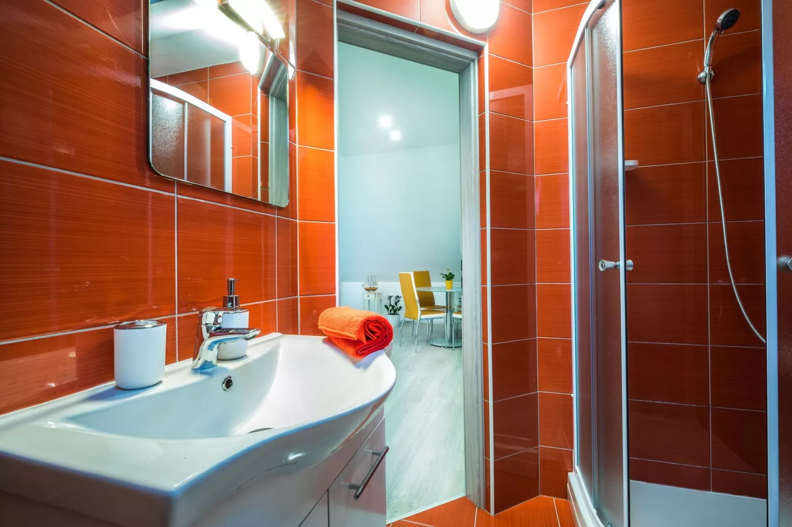 Apartments Sunshine Home - Studio Apartment-Salle de bain