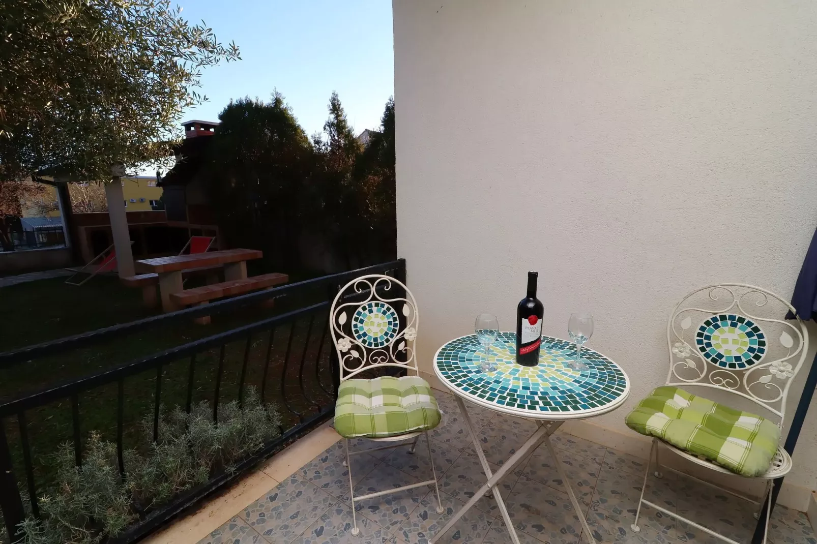 Apartments Trstenica-One Bedroom Apartment with Terrace ( A )-Terrace balcony