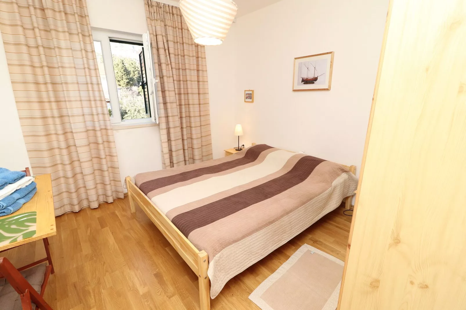 Apartments Trstenica-One Bedroom Apartment with Balcony ( C )-Bedroom