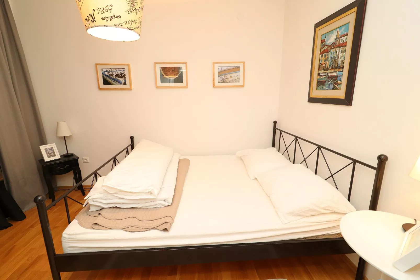 Apartments Trstenica-Standard One Bedroom Apartment with Balcony  ( D )-Bedroom