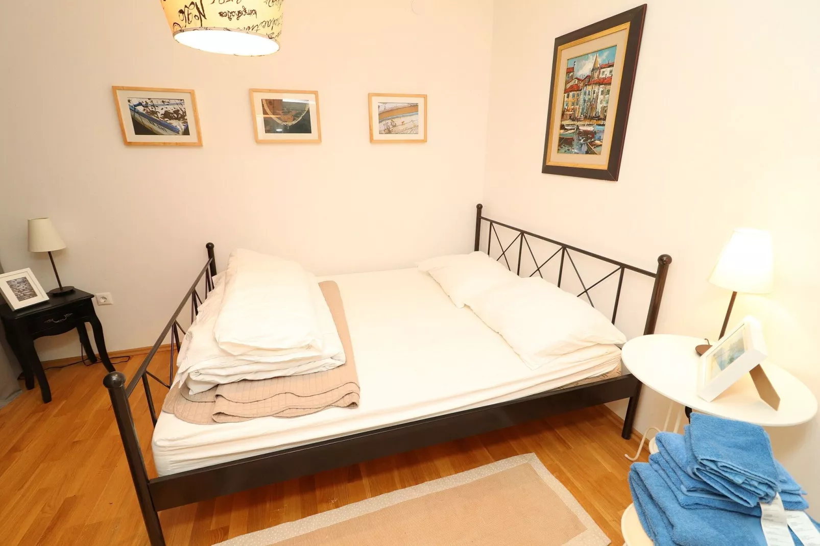 Apartments Trstenica-Standard One Bedroom Apartment with Balcony  ( D )-Bedroom