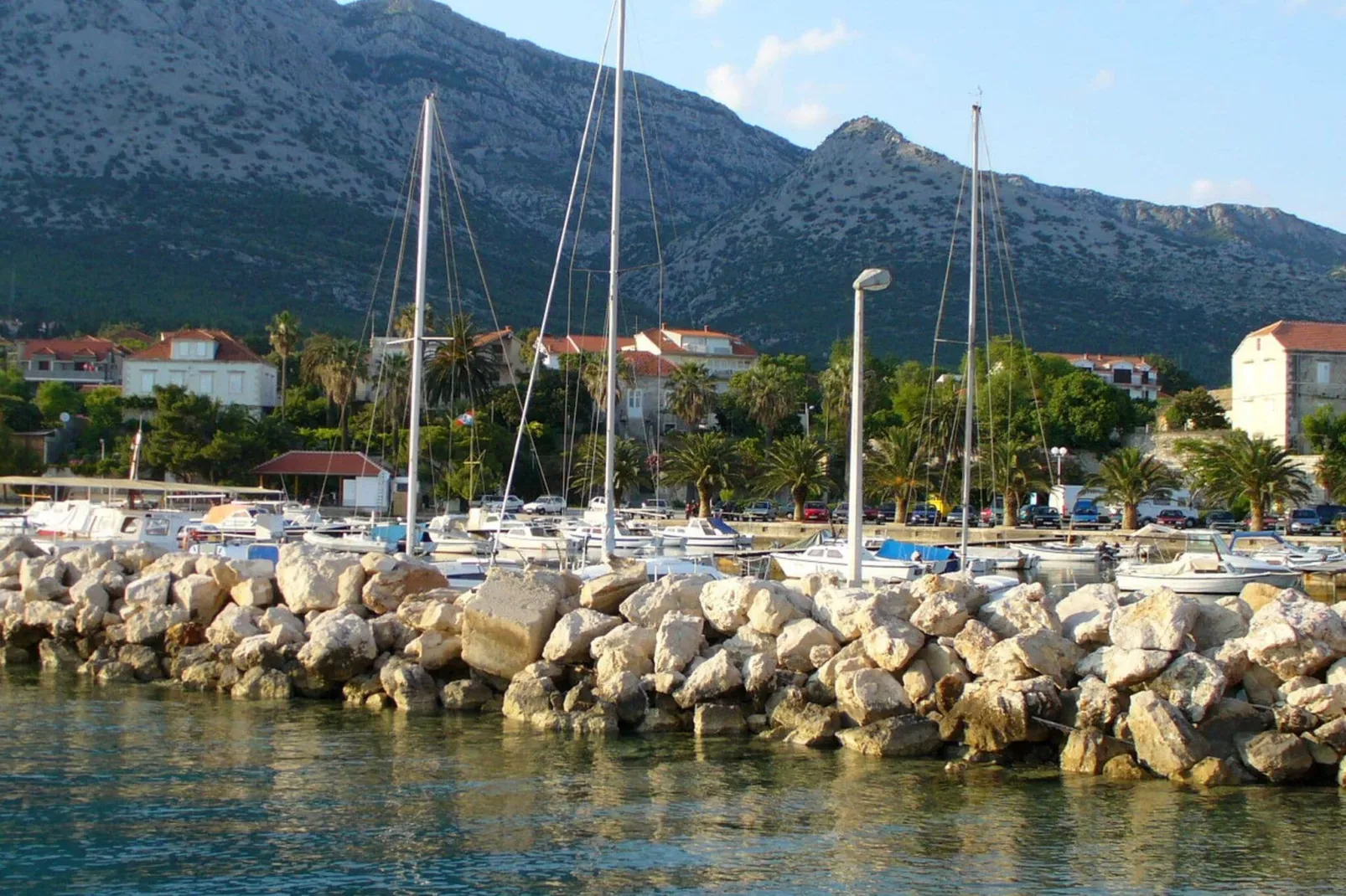 Apartments Trstenica-Standard Two Bedroom Apartment with Balcony and Sea View ( H )-View