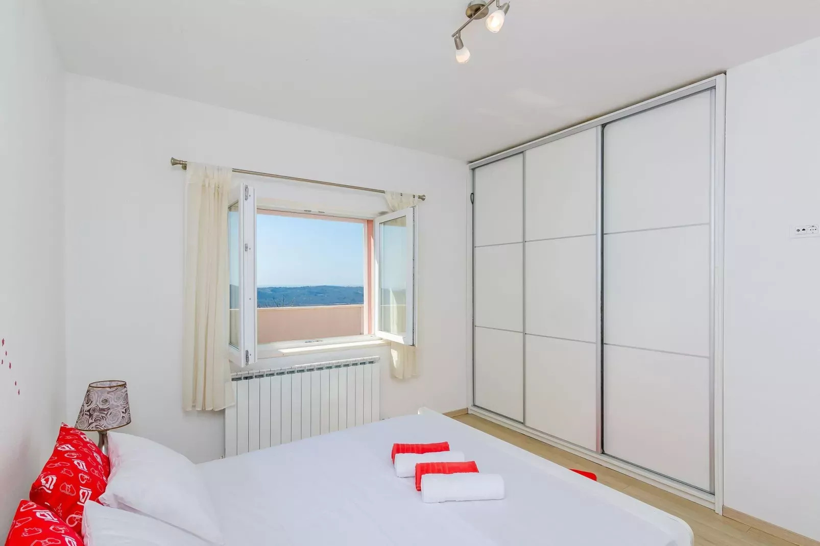 Villa Dragić- Four Bedroom Villa with Swimming Pool, Terrace and Sea View-Bedroom