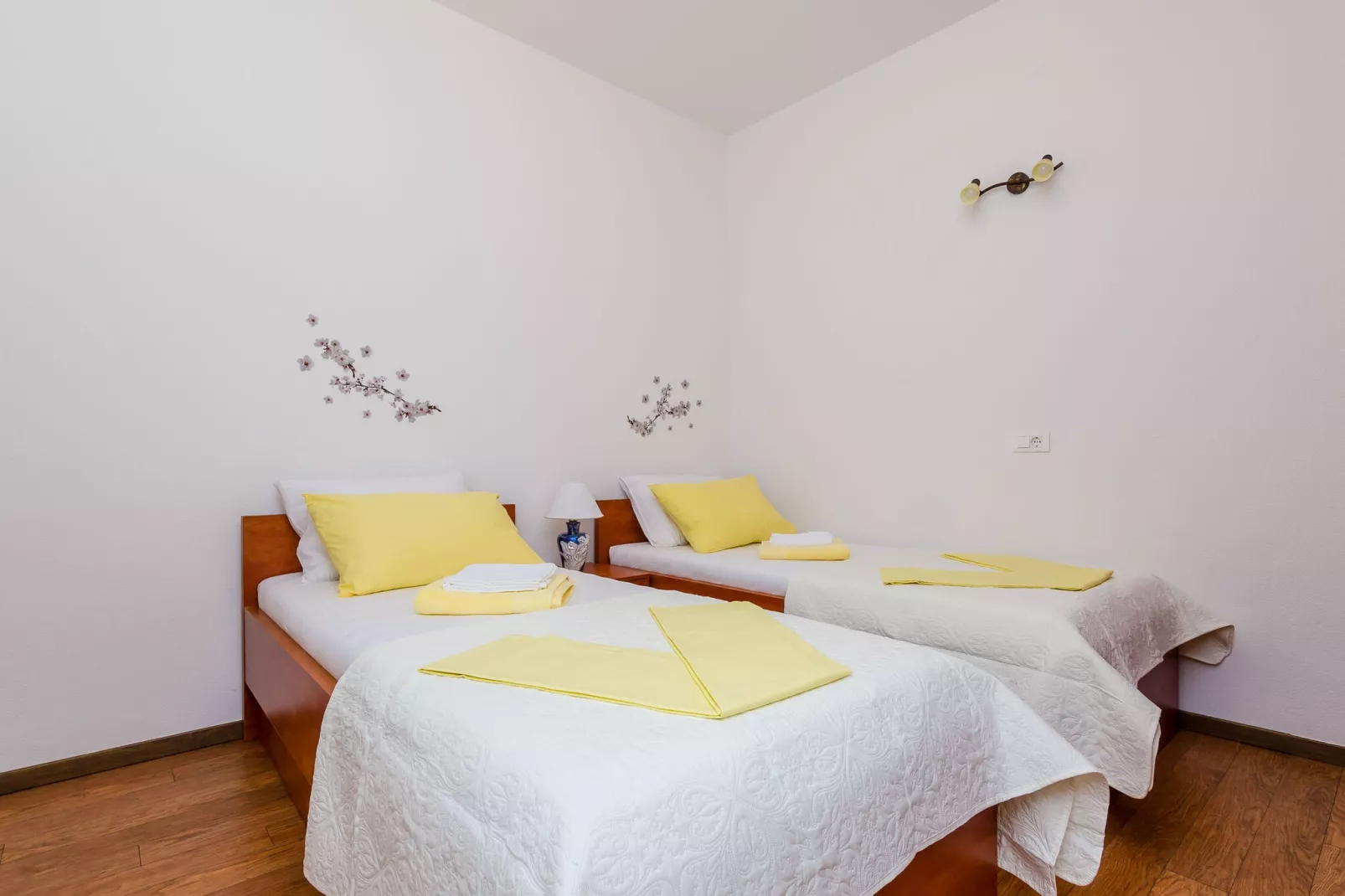 Villa Dragić- Four Bedroom Villa with Swimming Pool, Terrace and Sea View-Bedroom