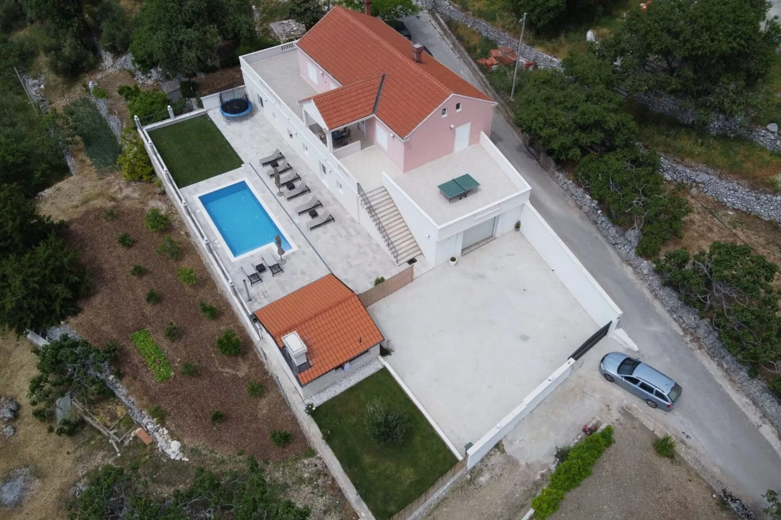 Villa Dragić- Four Bedroom Villa with Swimming Pool, Terrace and Sea View-View
