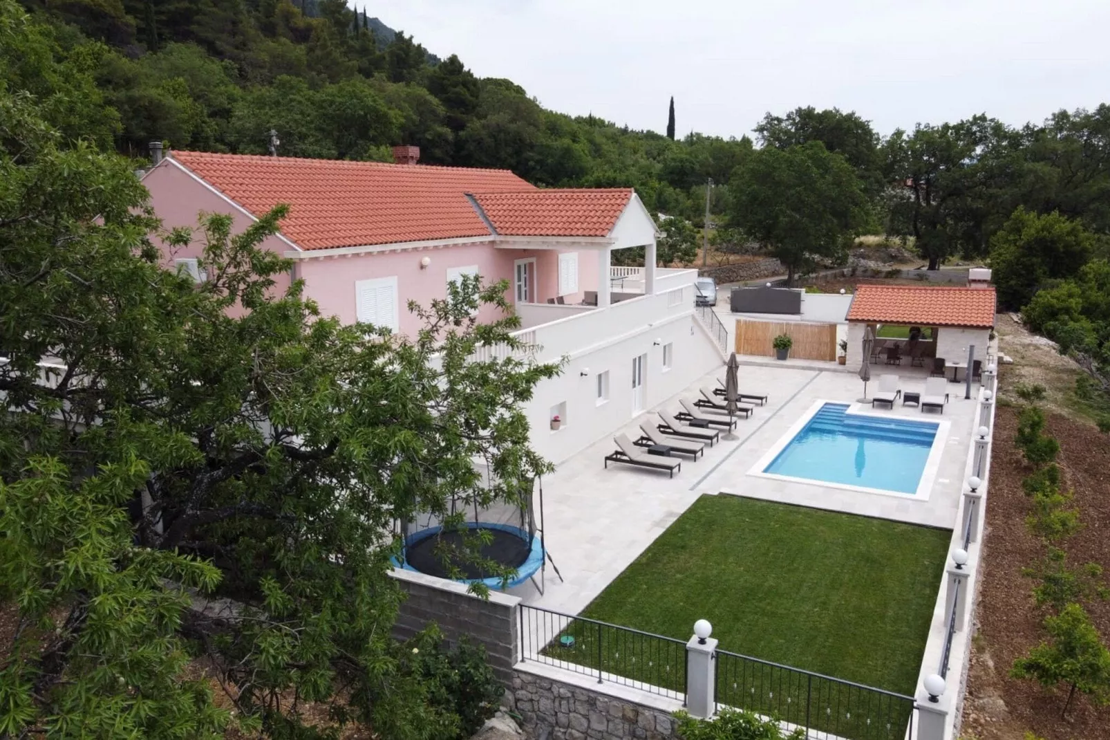 Villa Dragić- Four Bedroom Villa with Swimming Pool, Terrace and Sea View-View