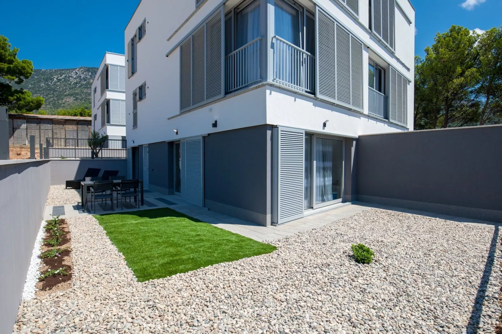 Apartments Dva Galeba - One Bedroom Apartment with Garden Terrace (202)-Extérieur