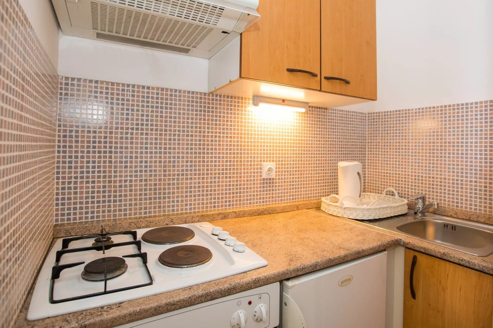 Apartments Vidak - One Bedroom Apartment with Terrace and Sea View - (A1)-Kitchen