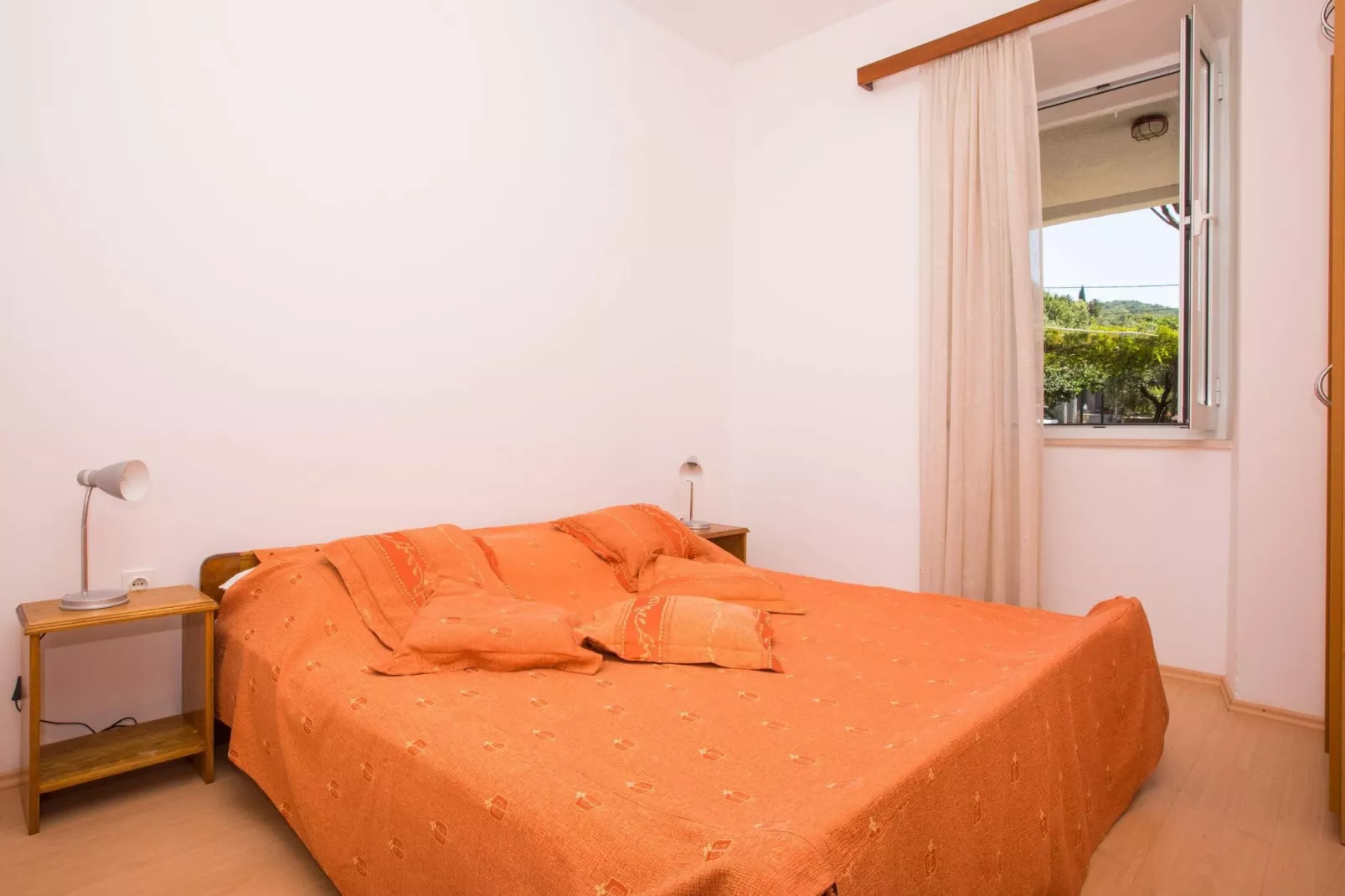 Apartments Vidak - One Bedroom Apartment with Terrace and Sea View - (A1)-Bedroom