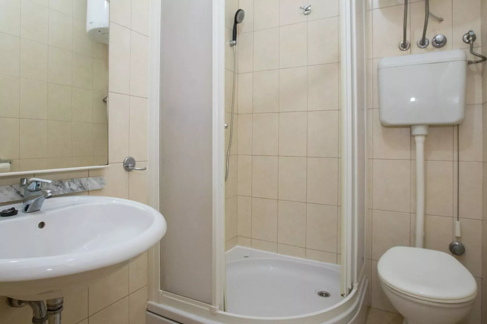 Apartments Vidak - One Bedroom Apartment with Balcony and Sea View - (A4)-Bathroom