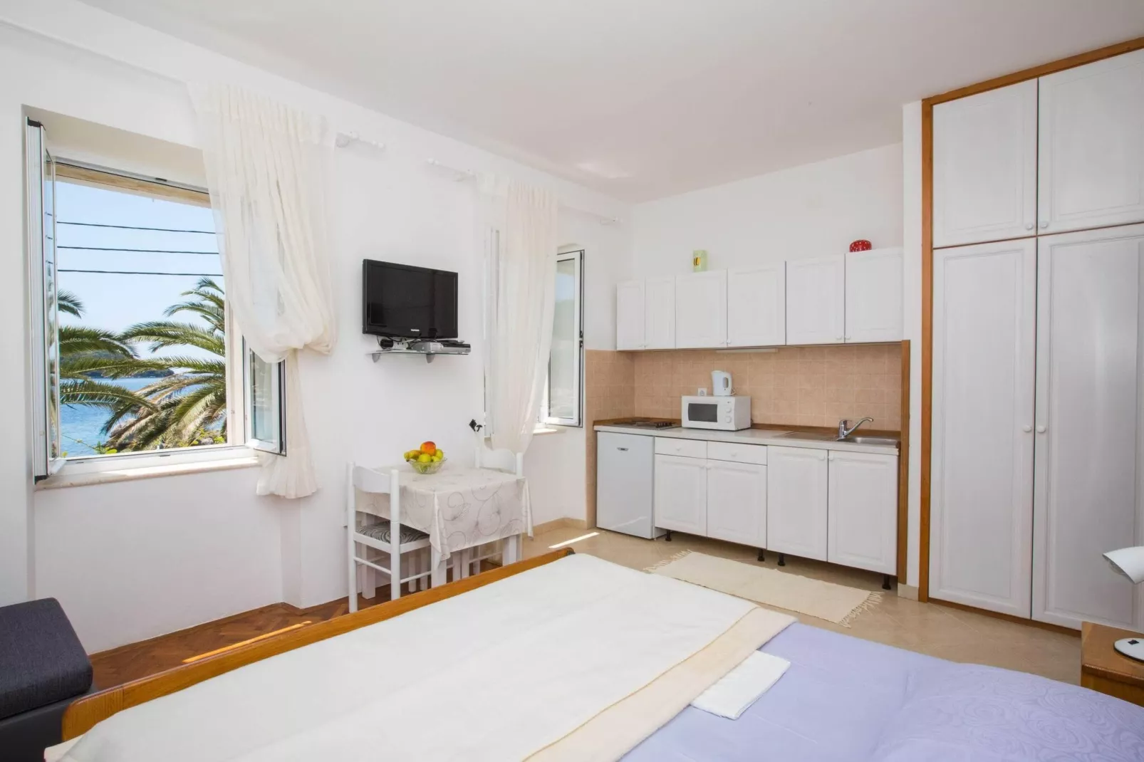 Apartments Vidak - Studio Apartment with Sea View - (A5)-Indoor