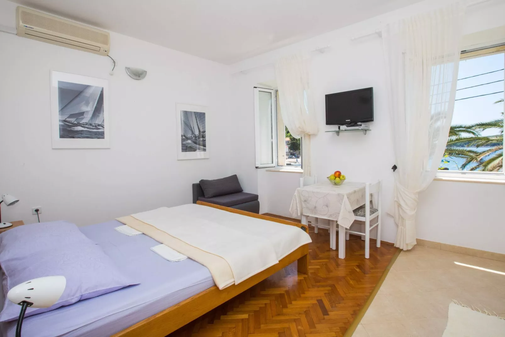 Apartments Vidak - Studio Apartment with Sea View - (A5)-Indoor