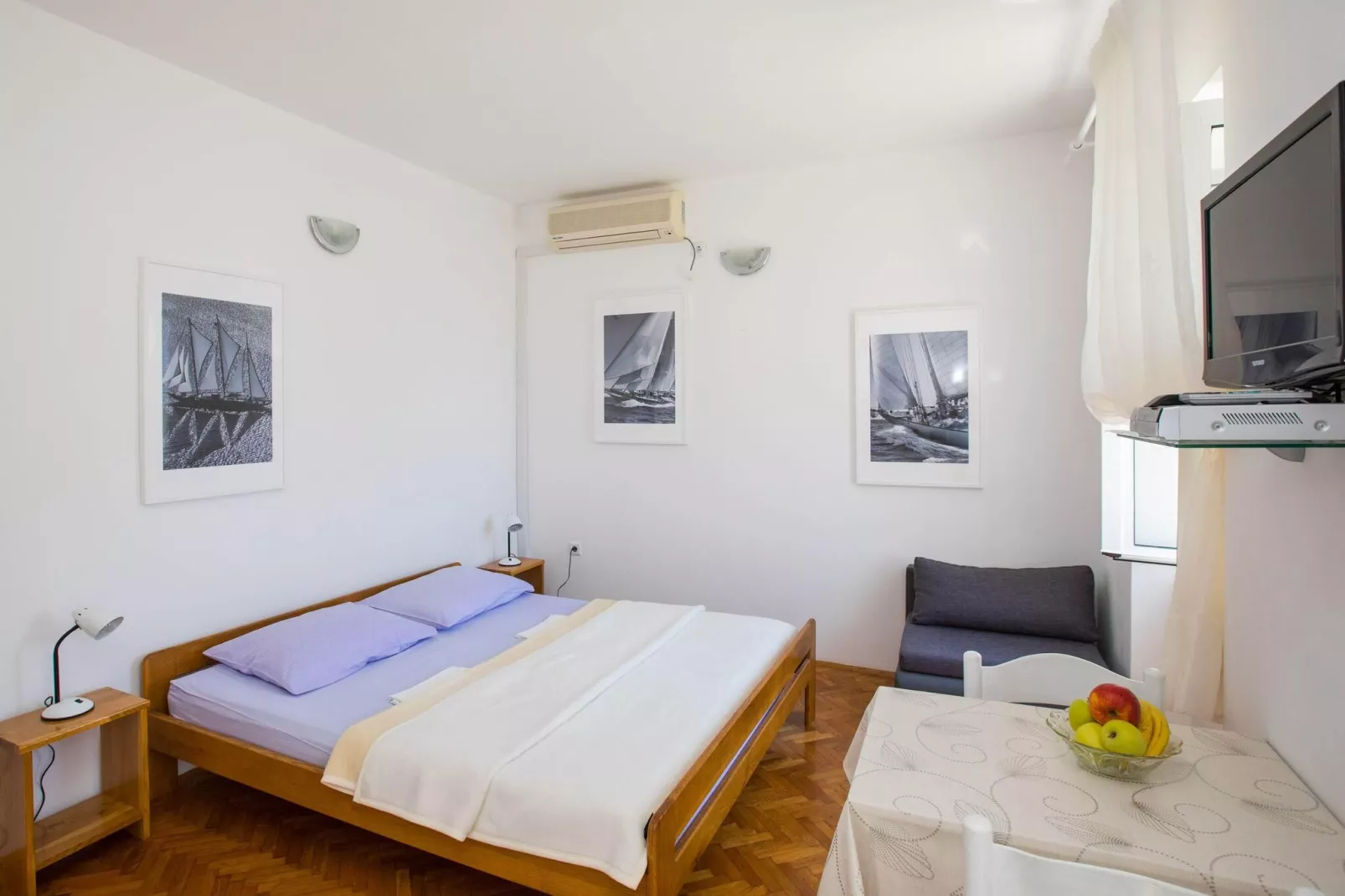 Apartments Vidak - Studio Apartment with Sea View - (A5)-Indoor