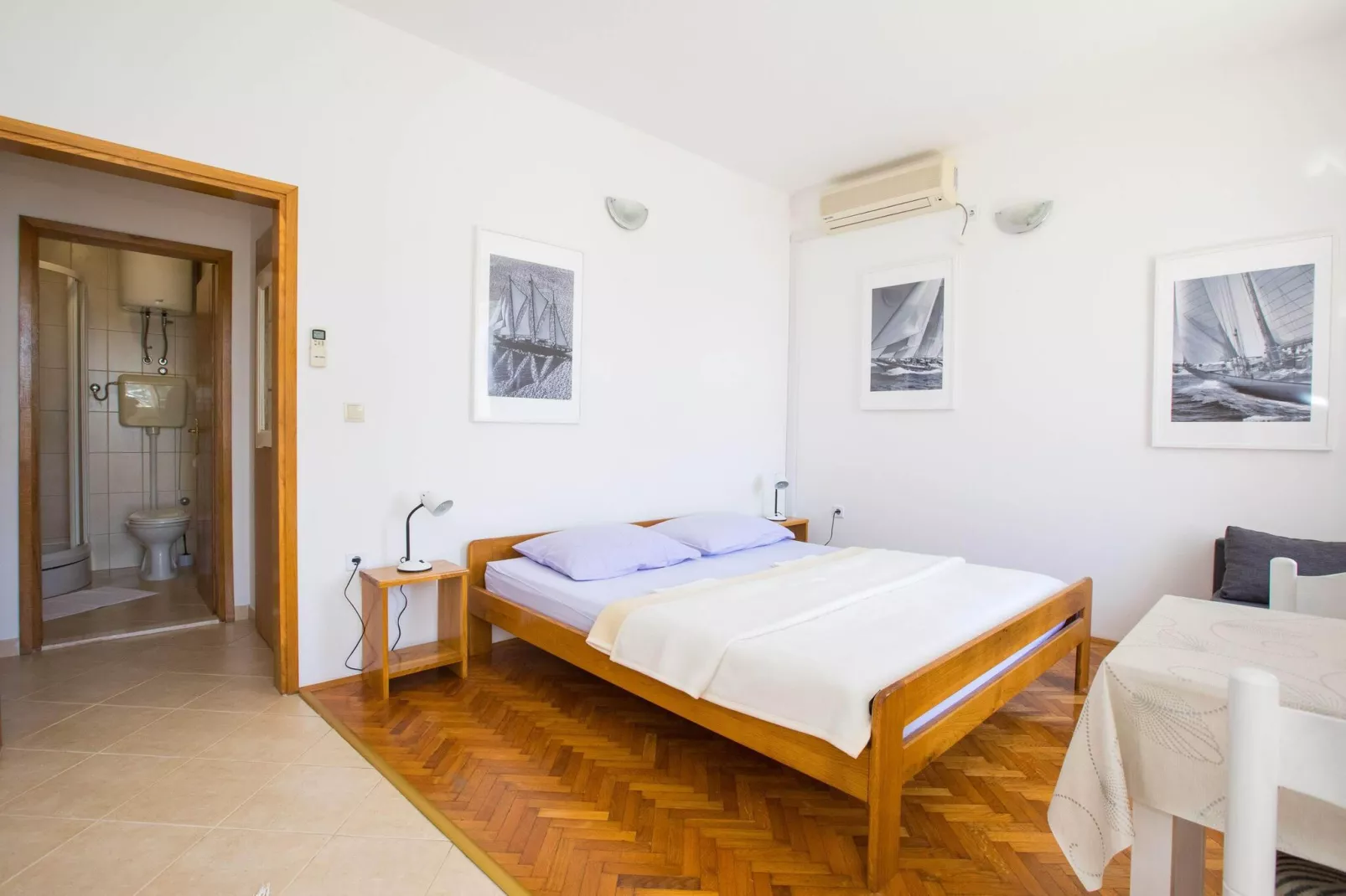 Apartments Vidak - Studio Apartment with Sea View - (A5)-Indoor