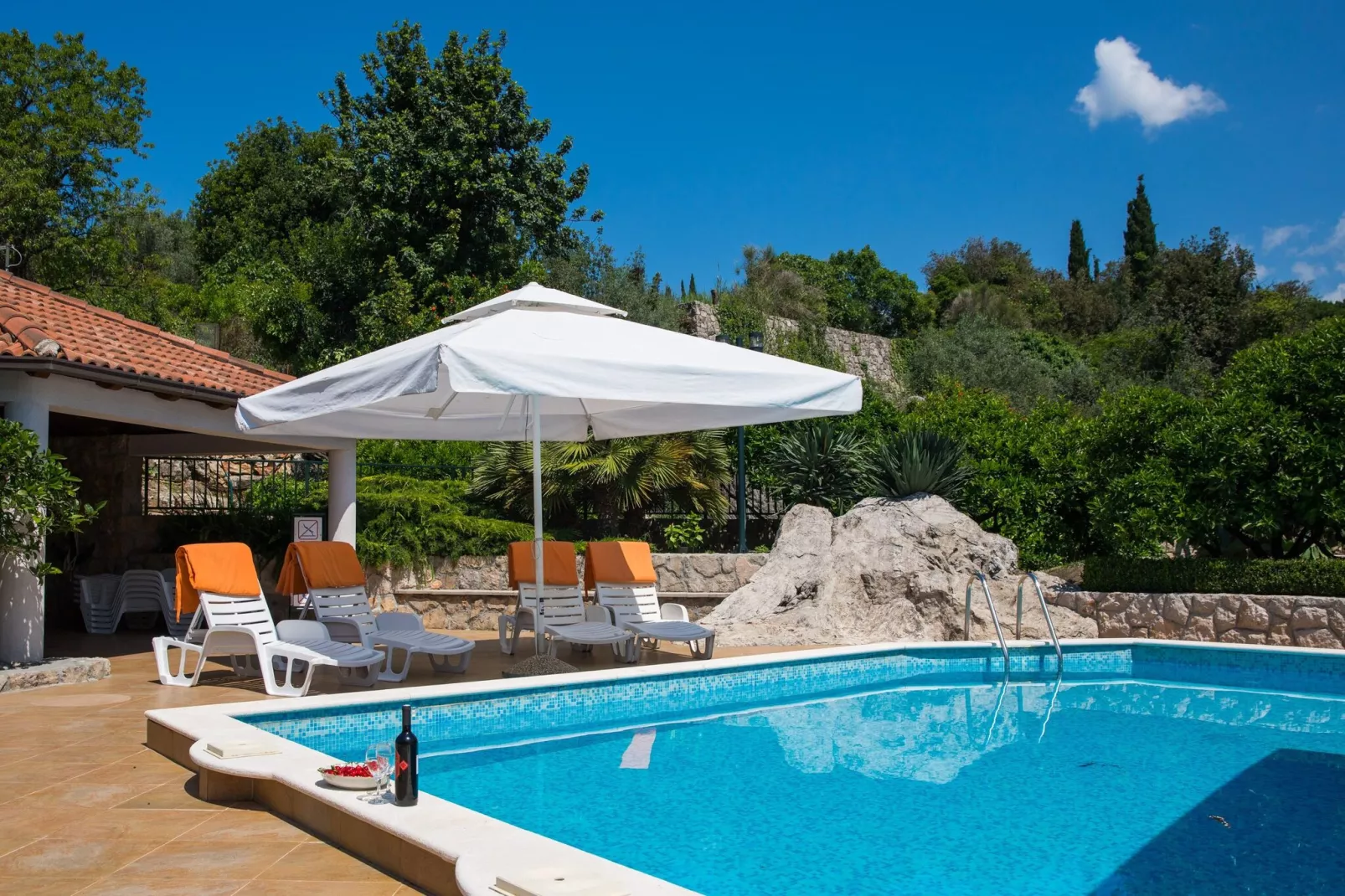 Apartments Vidak - Studio Apartment with Sea View - (A5)-Pool