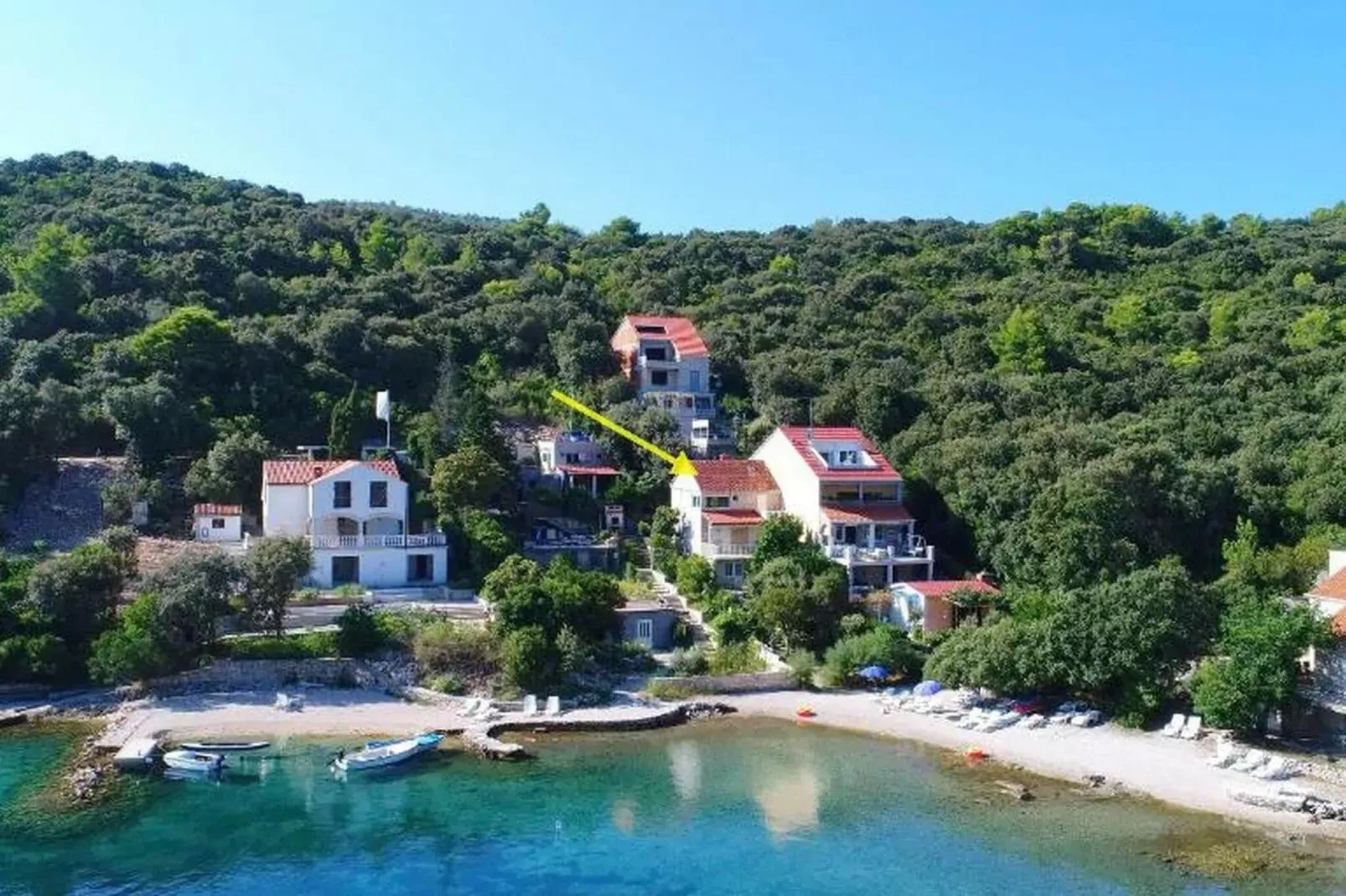 Apartment Karla - Two-Bedroom Apartment with Sea View-Aussicht