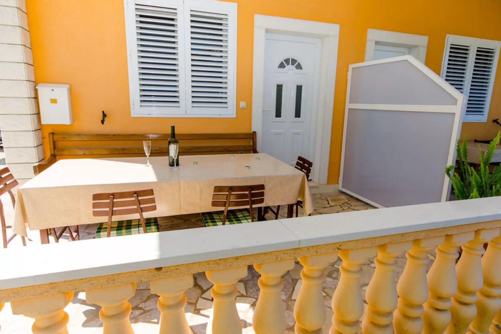 Apartments Ivana (TR)-Two Bedroom Apartment with Terrace (A1)-Terrasse