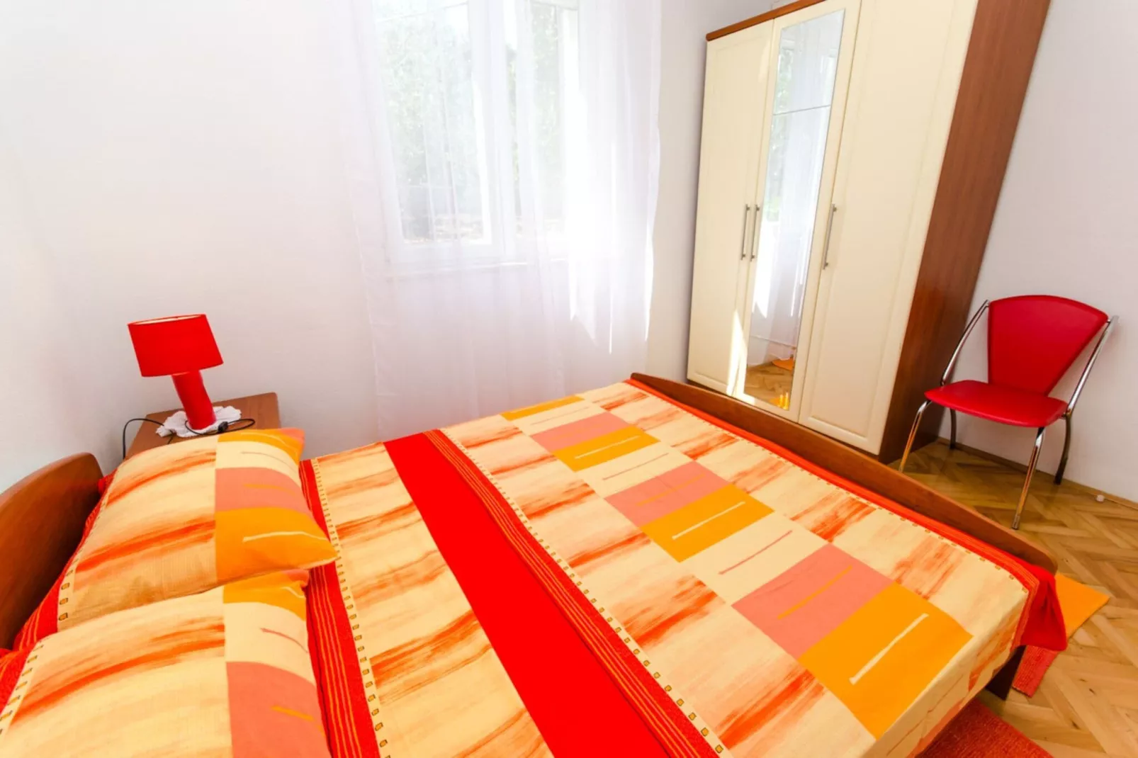 Apartments Ivana (TR)-Two Bedroom Apartment with Terrace (A1)-Chambre