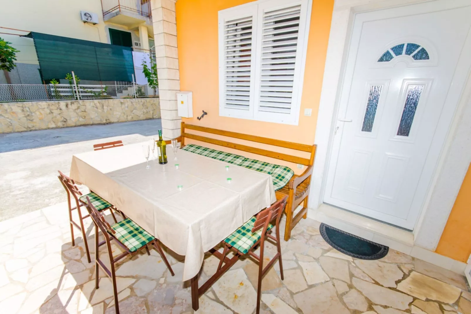 Apartments Ivana (TR)-Two Bedroom Apartment with Terrace (A1)-Terrasse