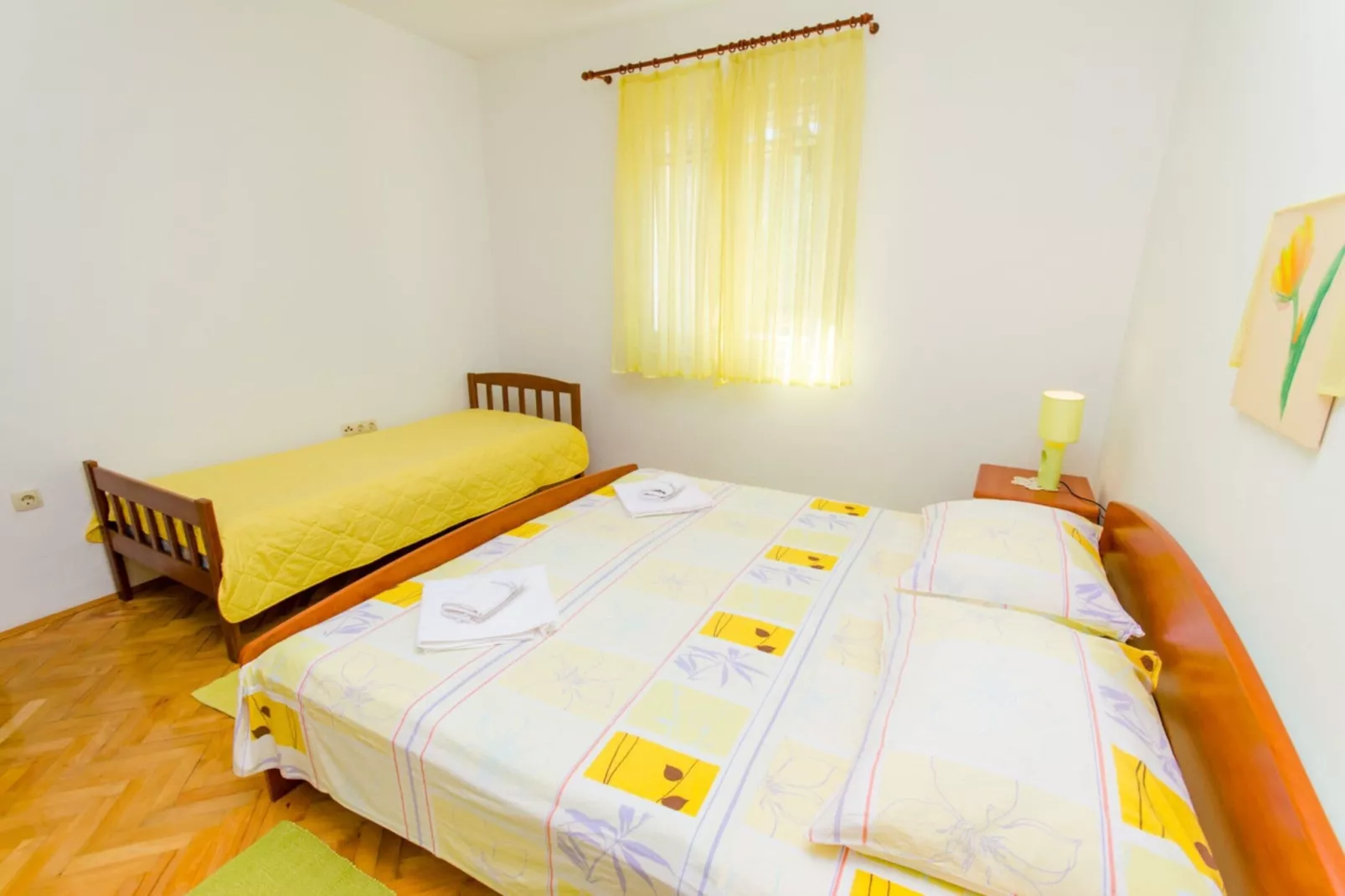Apartments Ivana (TR) - One Bedroom Apartment with Terrace (A3)-Bedroom