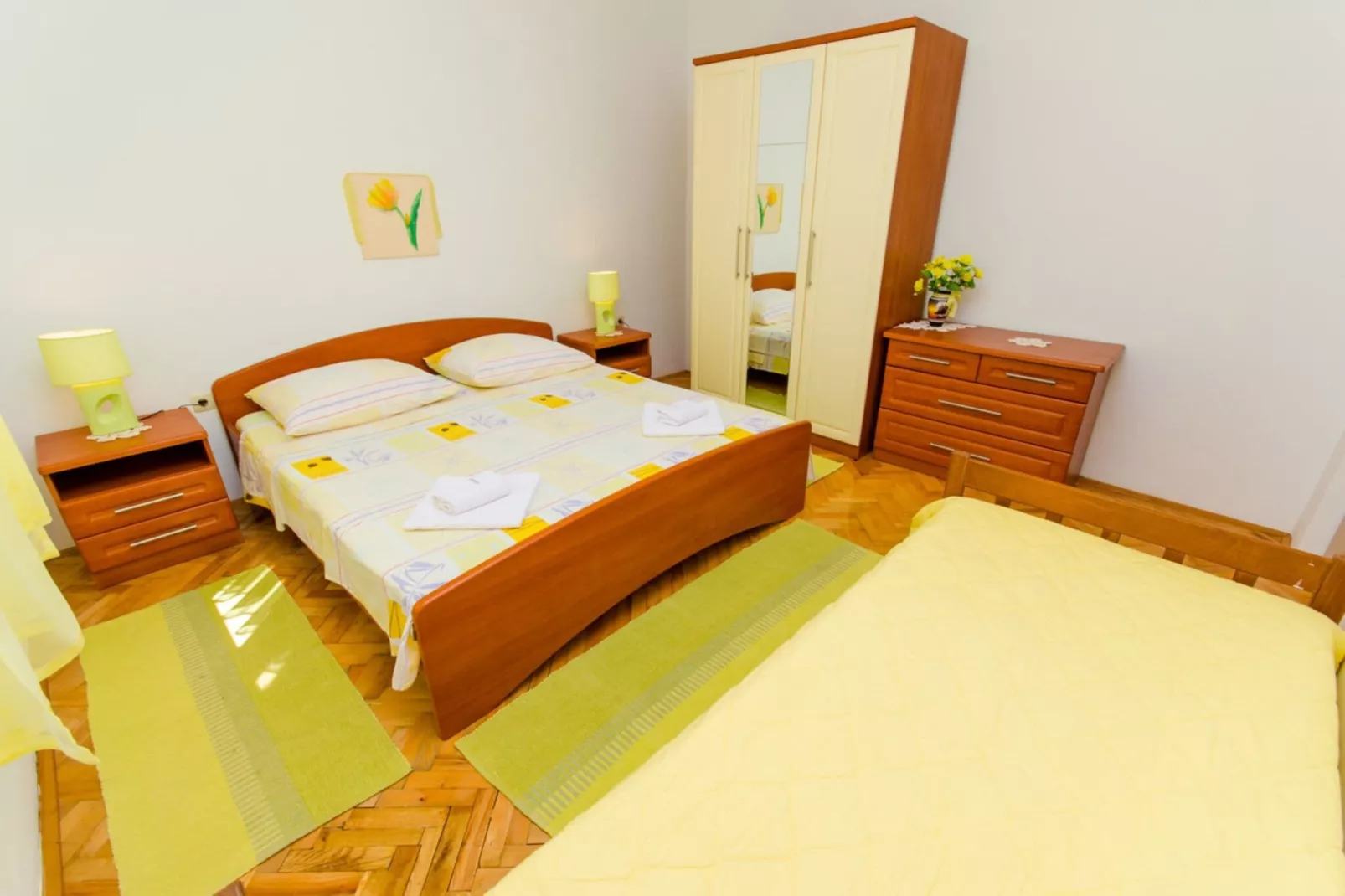 Apartments Ivana (TR) - One Bedroom Apartment with Terrace (A3)-Bedroom