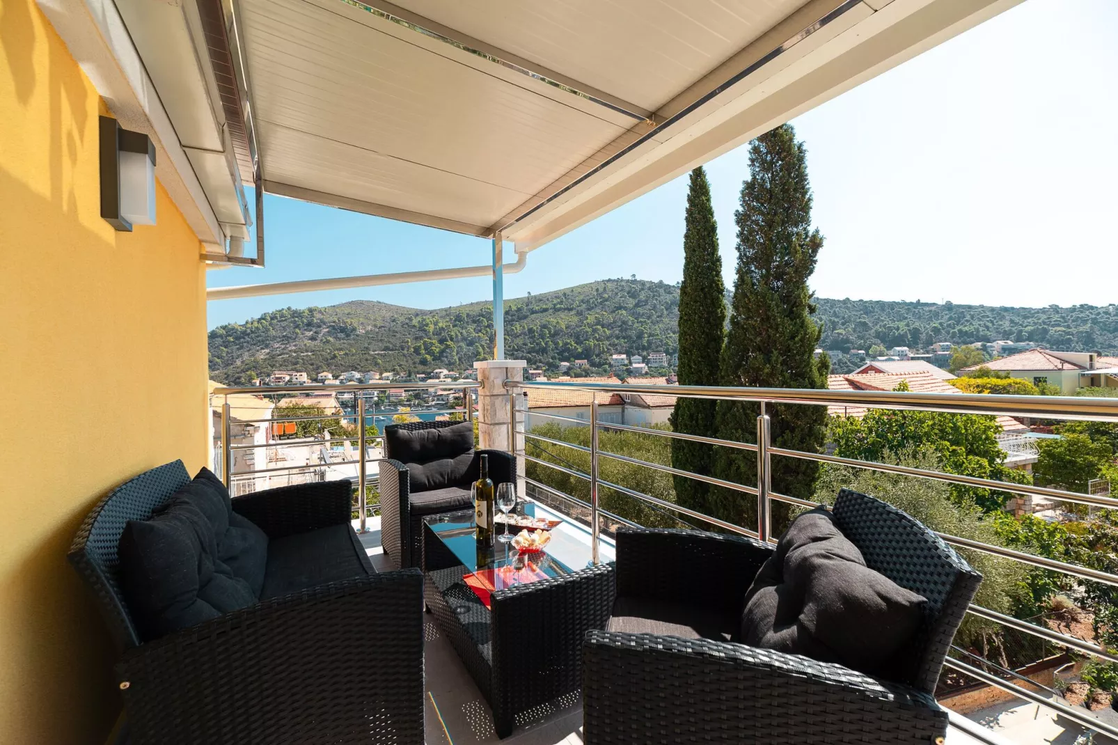 Fancy Apartments Dream - Standard One Bedroom Apartment with Balcony and Sea View ( 2 )-Terrace balcony