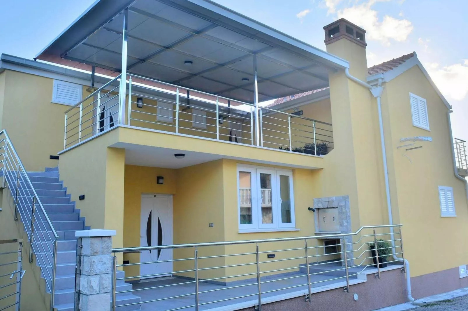 Fancy Apartments Dream - Modern One Bedroom Apartment with Balcony and Sea View ( 3 )-Outdoor
