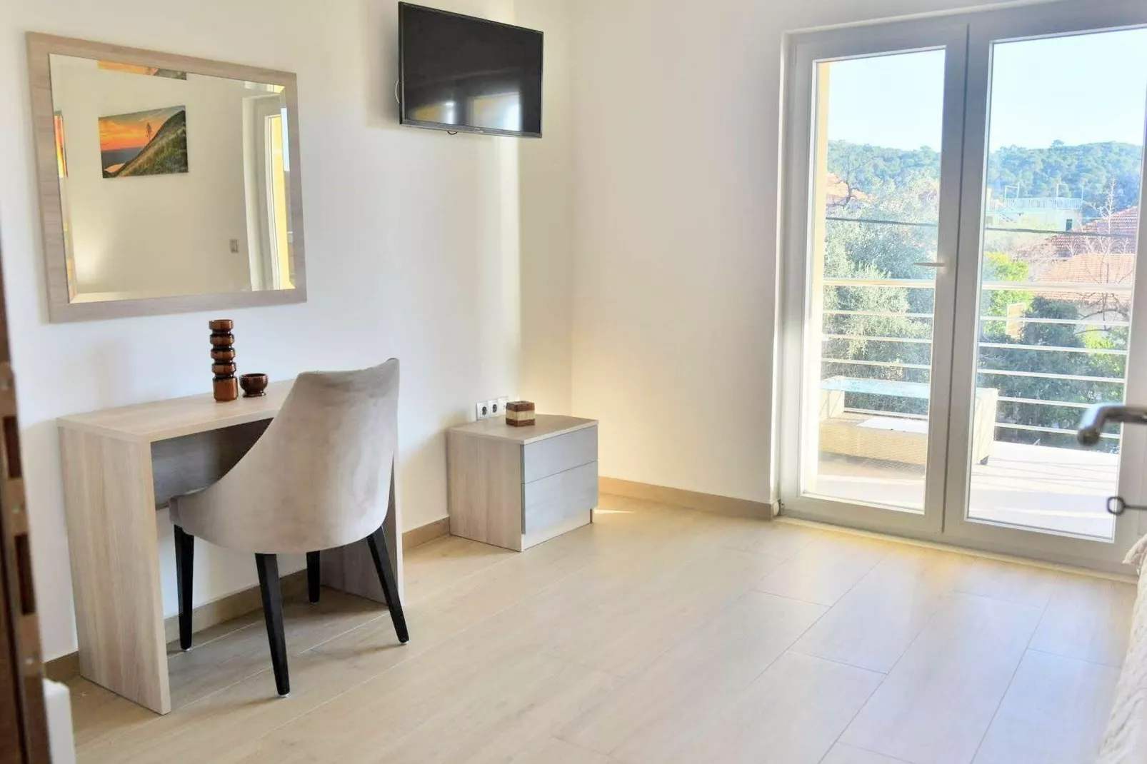 Fancy Apartments Dream - Modern One Bedroom Apartment with Balcony and Sea View ( 3 )-Indoor