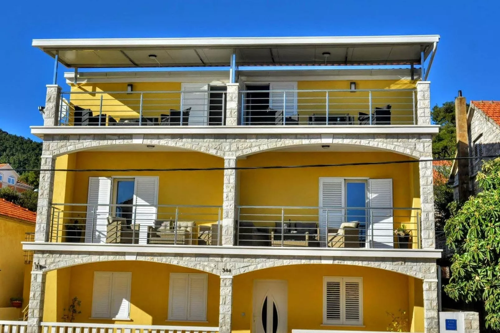 Fancy Apartments Dream - Modern One Bedroom Apartment with Balcony and Sea View ( 3 )-Outdoor