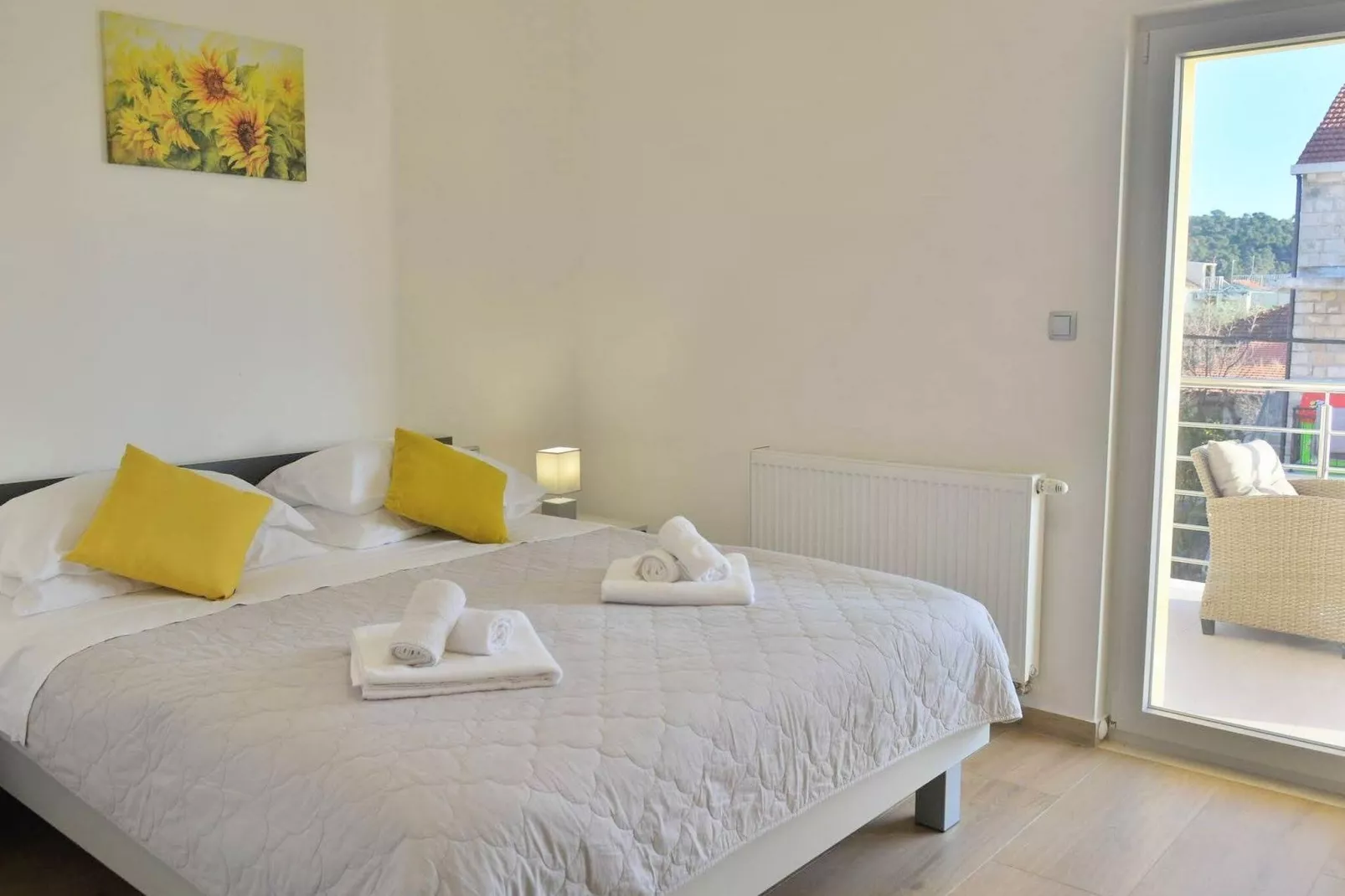 Fancy Apartments Dream - Deluxe One Bedroom Apartment with Balcony and Sea View ( 4 )-Bedroom