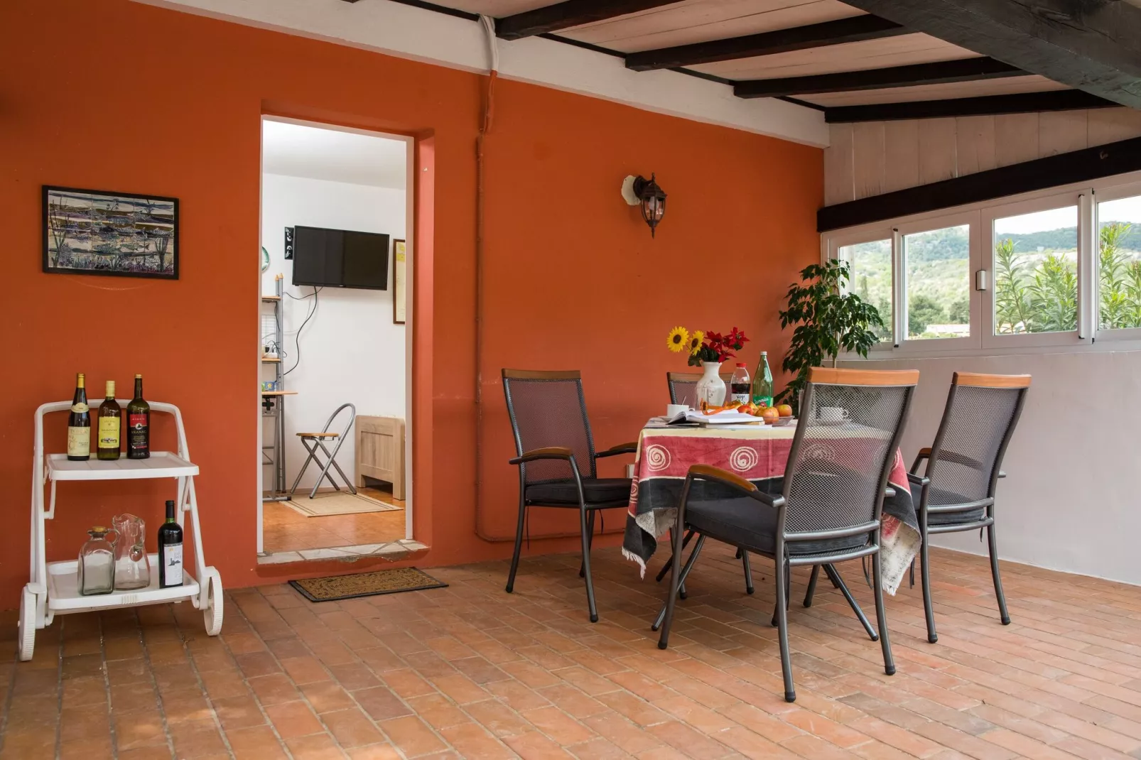 Seaside Studio - Studio Apartment with Private Beach and Sea View-Terrace