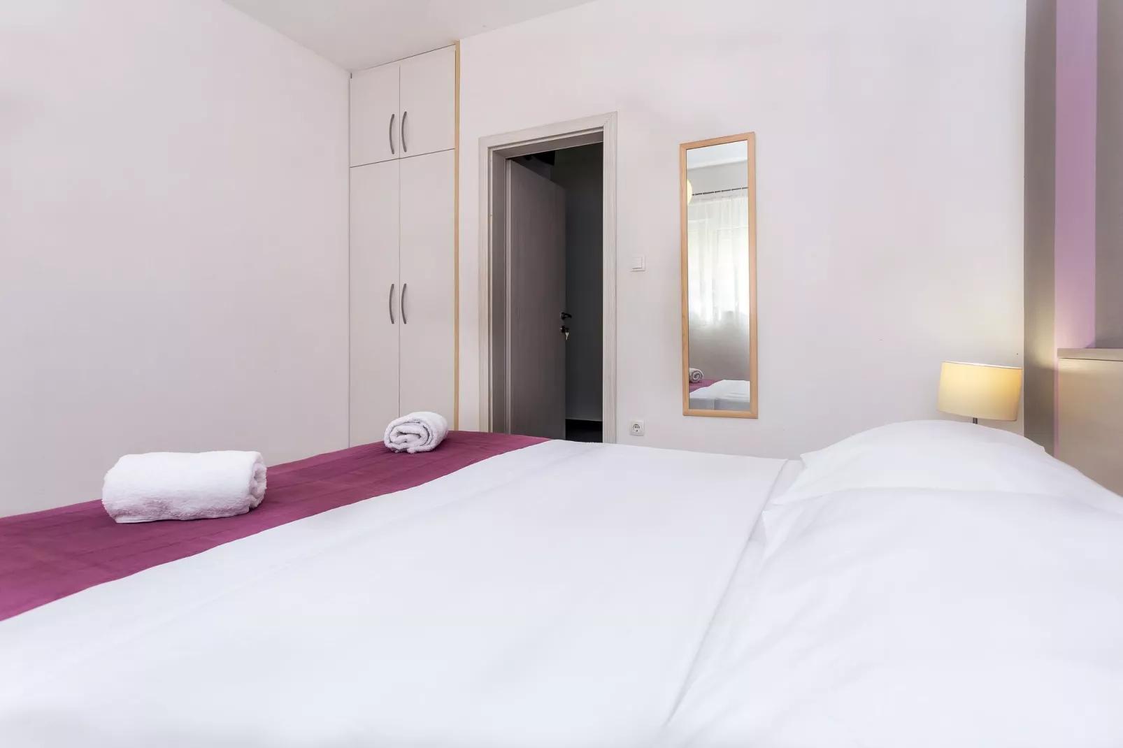 Apartments Magdales - Two Bedroom Apartment with Balcony A1-Bedroom