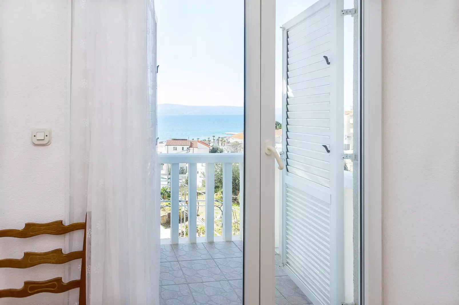 Apartments Magdales - Comfort Three Bedroom Apartment with Balcony A2-Terrace balcony