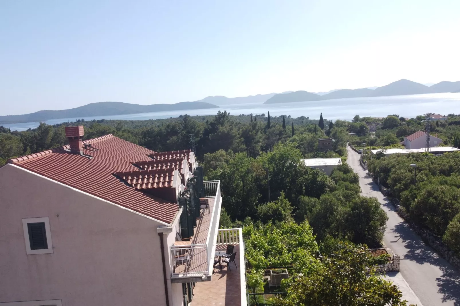 Apartments Kola - Two Bedroom Apartment with Balcony and Sea View (2)-View