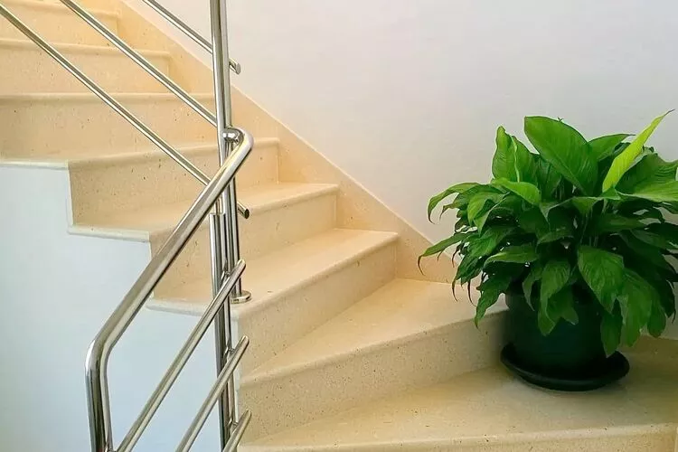Apartments Kola - Two Bedroom Apartment with Balcony and Sea View (2)-Stairs