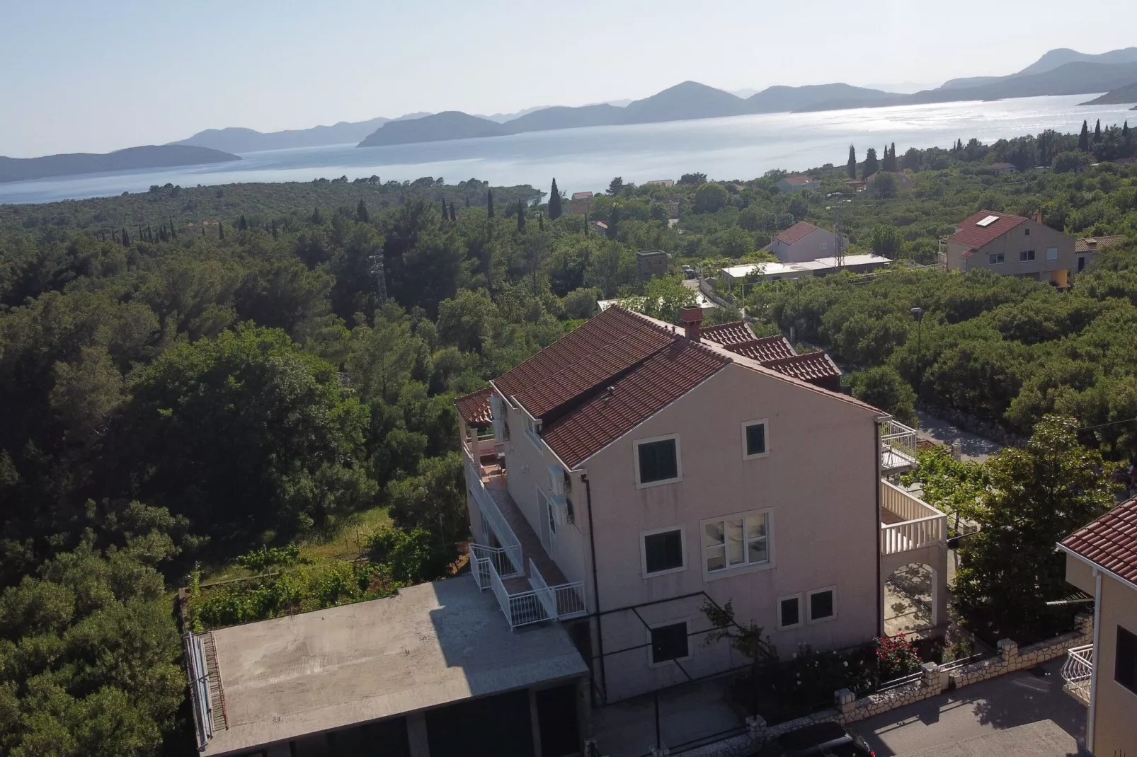 Apartments Kola - Two Bedroom Apartment with Terrace and Sea View (1)-View