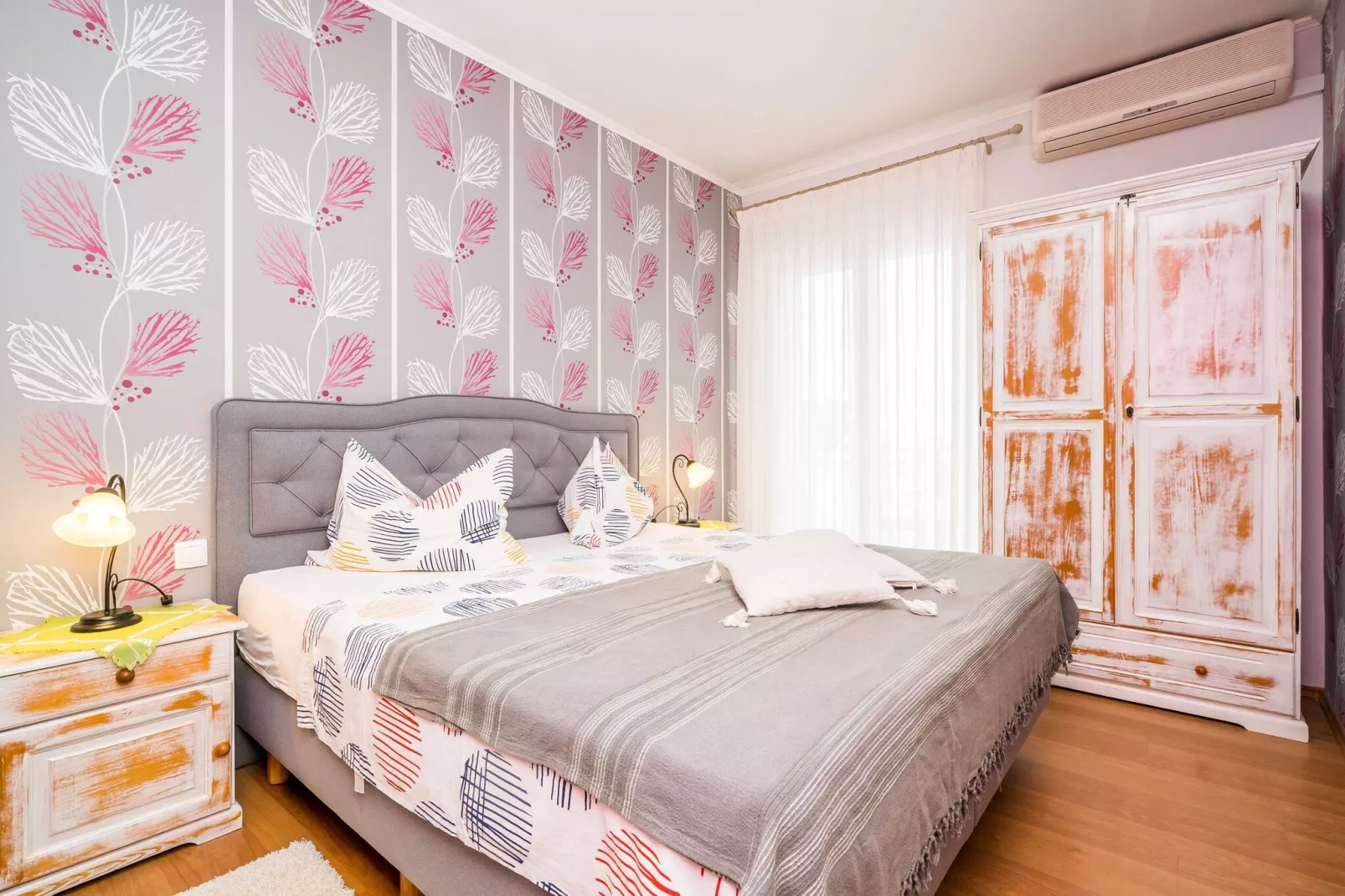 Apartment Villa Palma- Studio Apartment with Balcony and Sea View (Studio apartman 1)-Bedroom