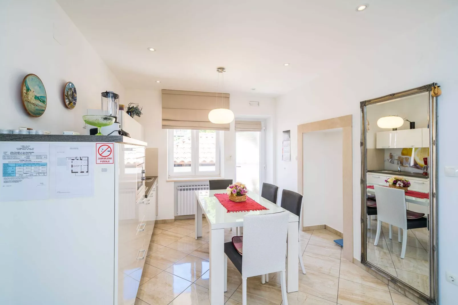 Apartment Villa Palma- Two Bedroom Apartment with Terrace and Sea View ( Apartman 4)-Dining room