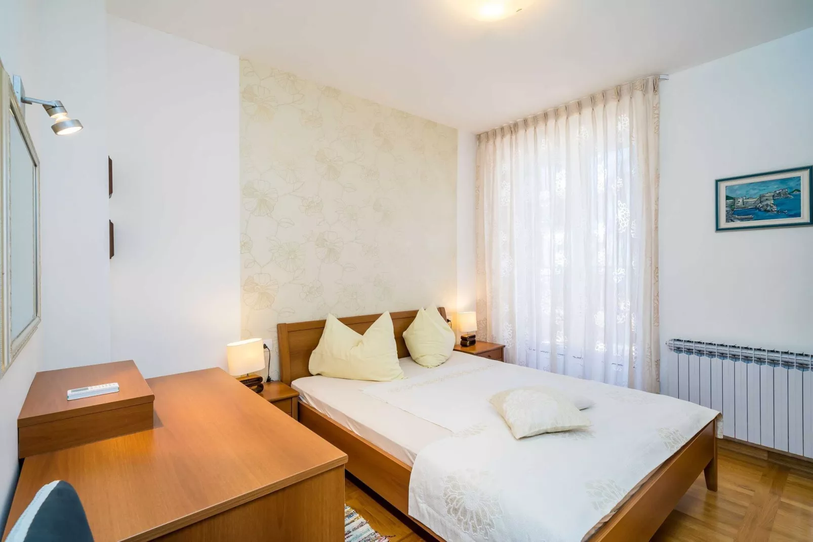 Apartment Villa Palma- Two Bedroom Apartment with Terrace and Sea View ( Apartman 4)-Bedroom