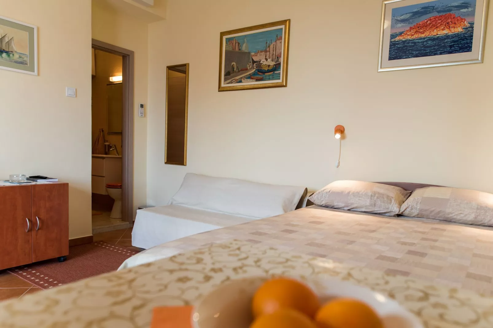 Pulastar - Studio Apartment with Terrace-Bedroom