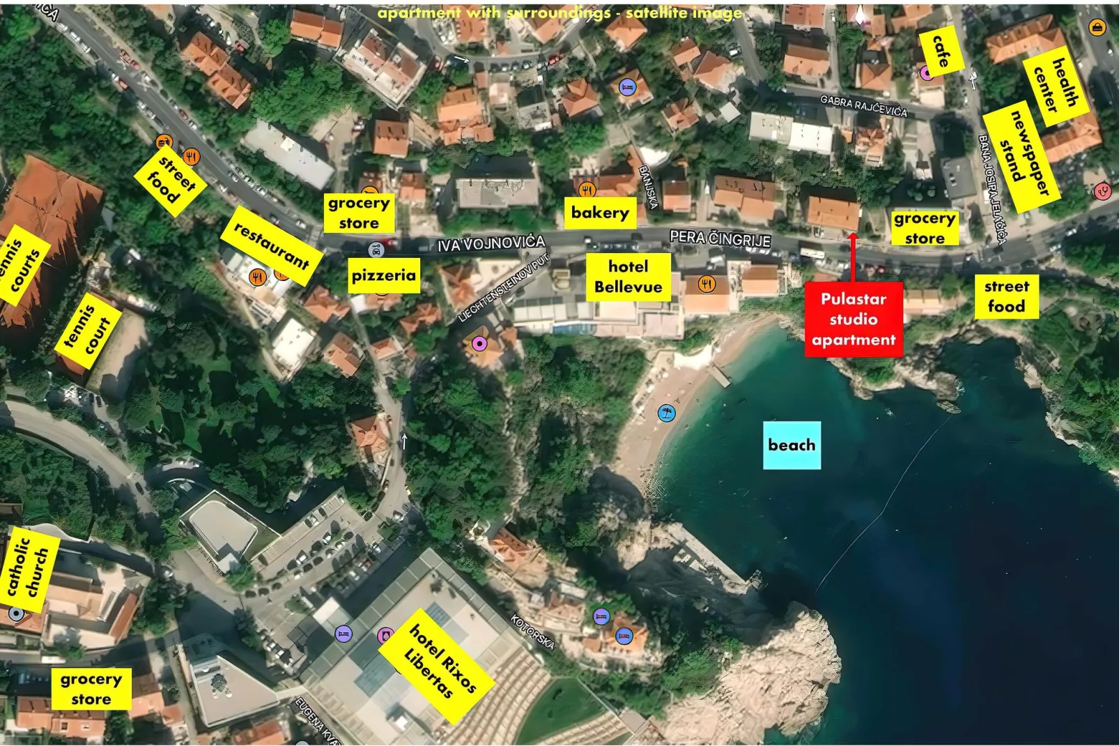 Pulastar - Studio Apartment with Terrace-View