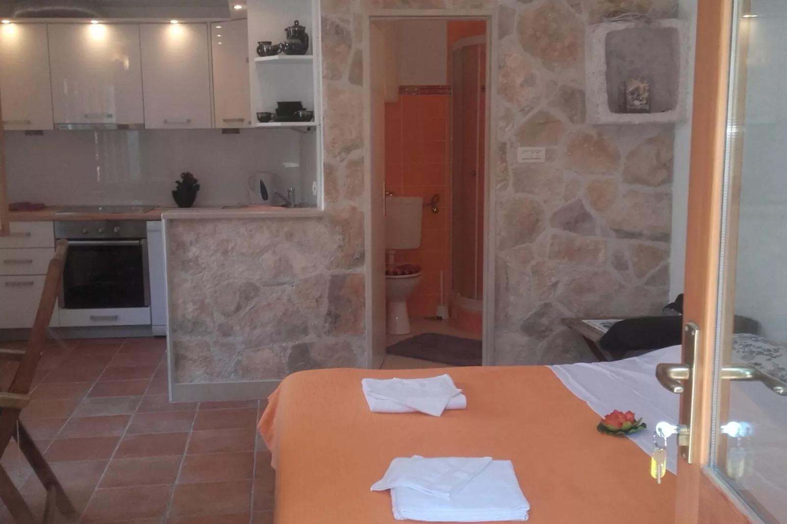Holiday Home Pavarotti-Three Bedroom Holiday Home with Terrace-Chambre