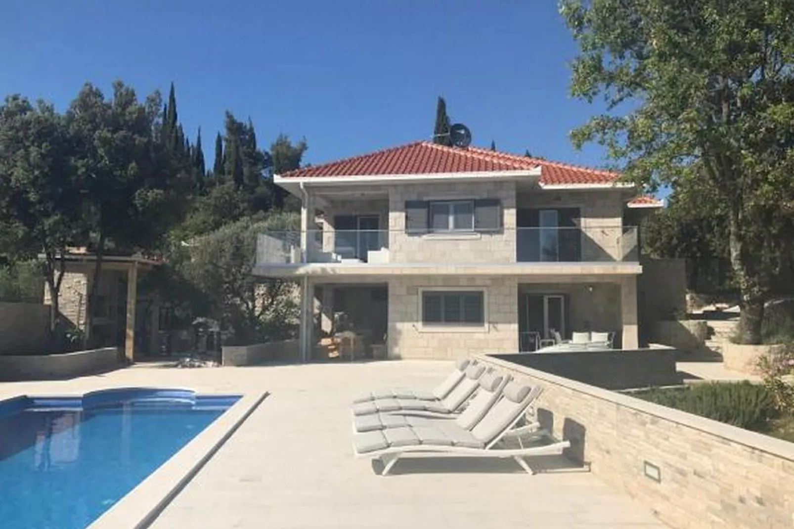 Apartment Villa Morena - Three Bedroom Villa with Terrace and Swimming Pool-Outdoor