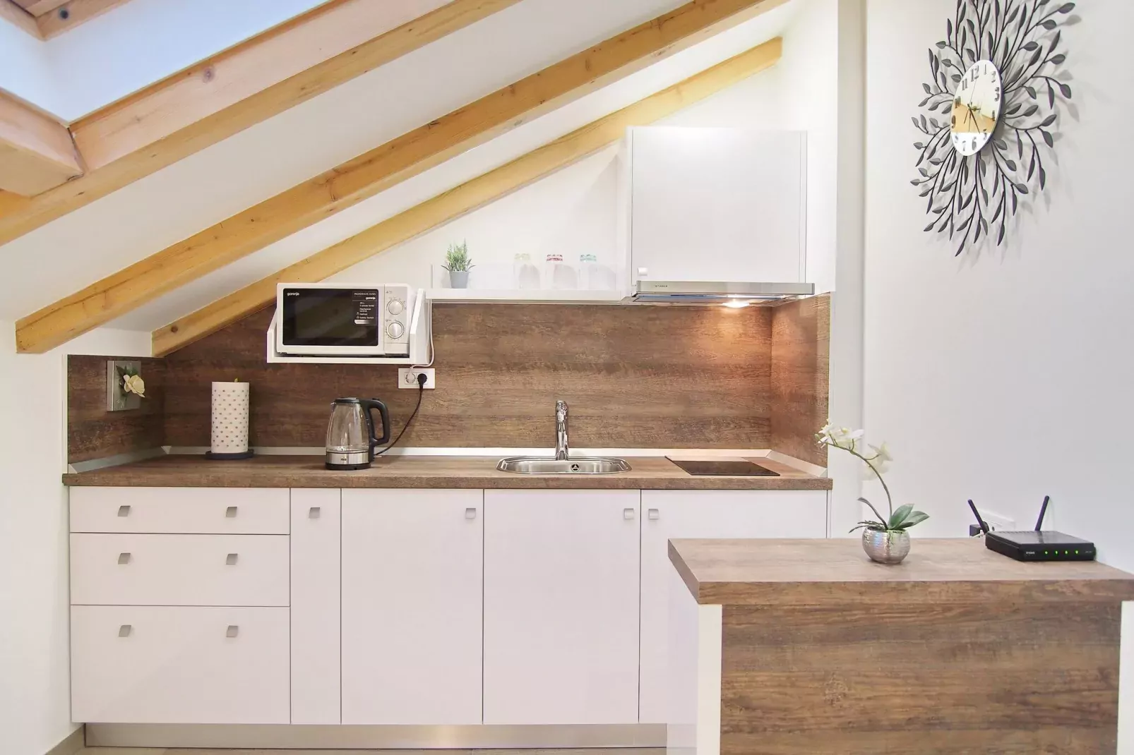 Apartments Sweet Escape - Studio Apartment with Terrace and Sea View (2)-Kitchen