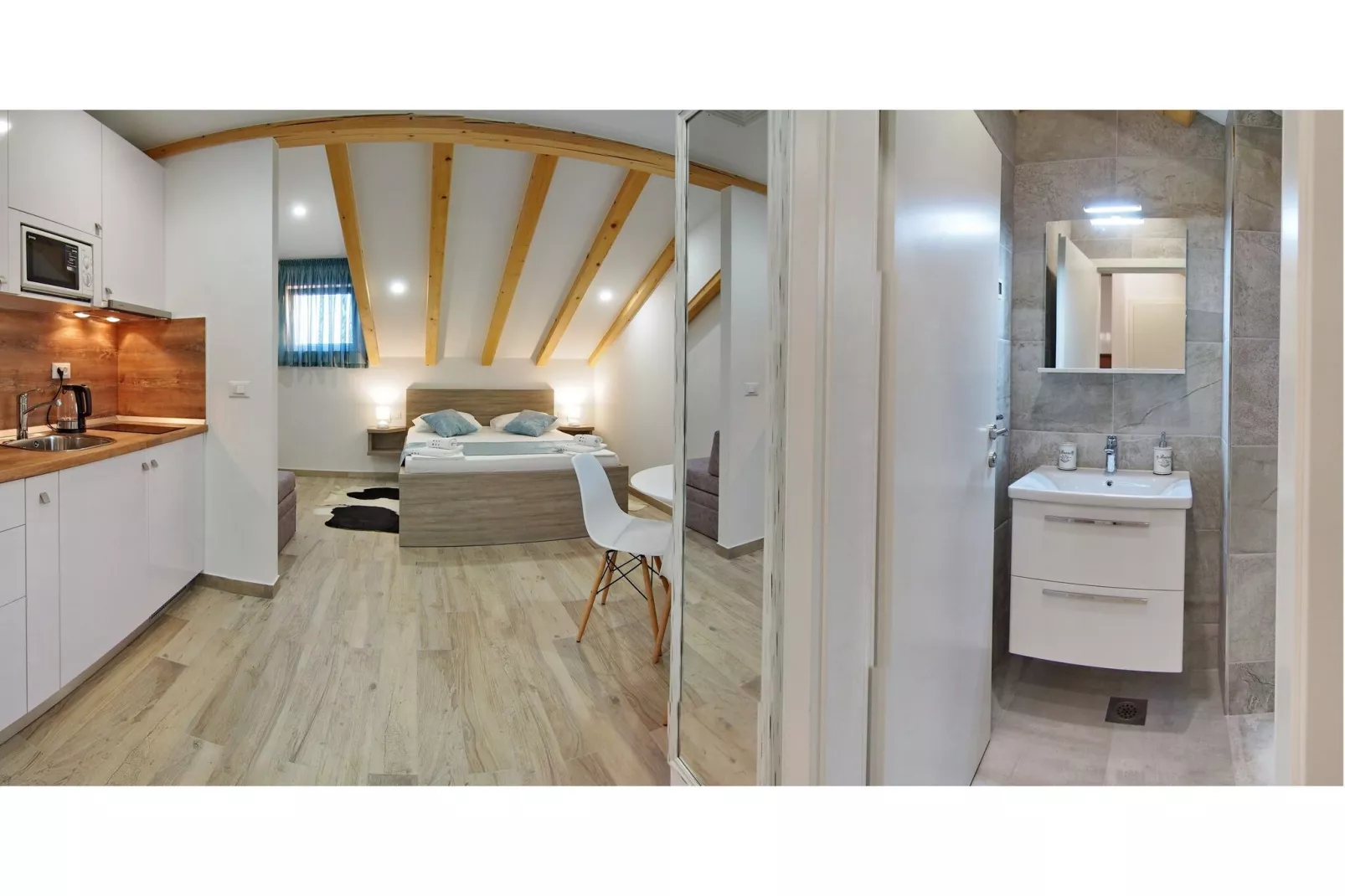 Apartments Sweet Escape - Studio Apartment with Terrace and Sea View (2)-Indoor