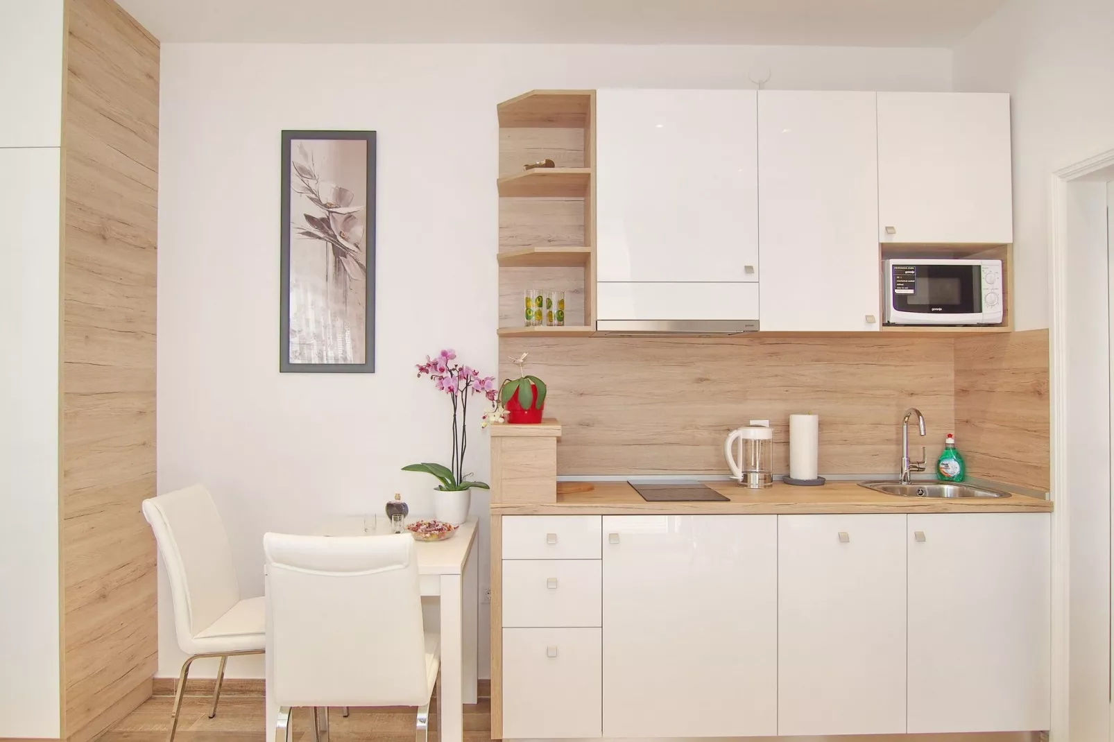 Apartments Sweet Escape- Studio Apartment with Terrace and  Sea View-Kitchen