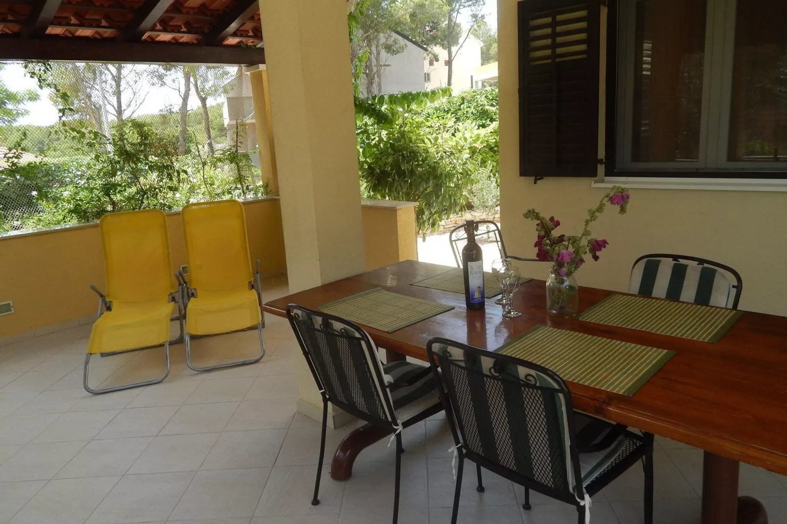 Apartments Mimose - Two Bedroom Apartment with Terrace (Sara)-Terrasse